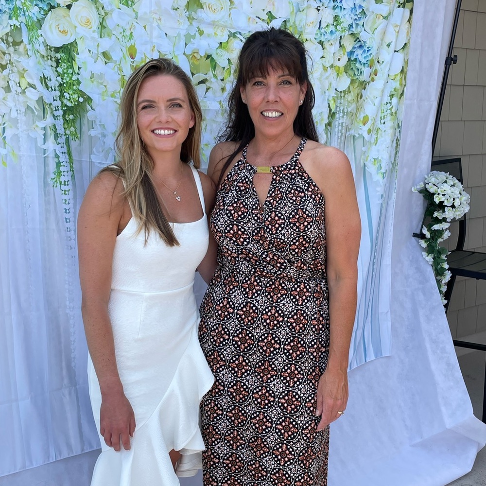 White Hello Molly dress. Perfect for brides!